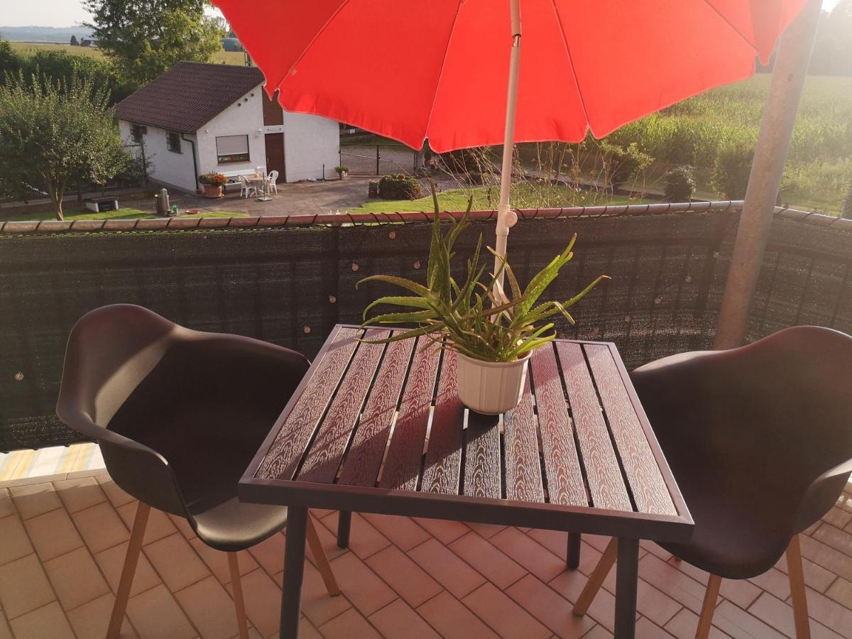 Ferienwohnung Im Gruenen, 10 Km Rv, 30 Km Bodensee, Kueche Bad Balkon Wolpertswende Ngoại thất bức ảnh